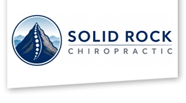 The Solid Rock Chiropractic website header logo